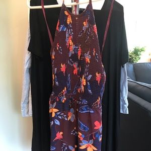 Floral flowly urban outfitters romper